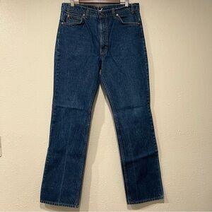 VINTAGE Levi’s 20517-0217 Bootcut Jeans Men 36x34 Blue Orange Tab 80’s Dark Wash